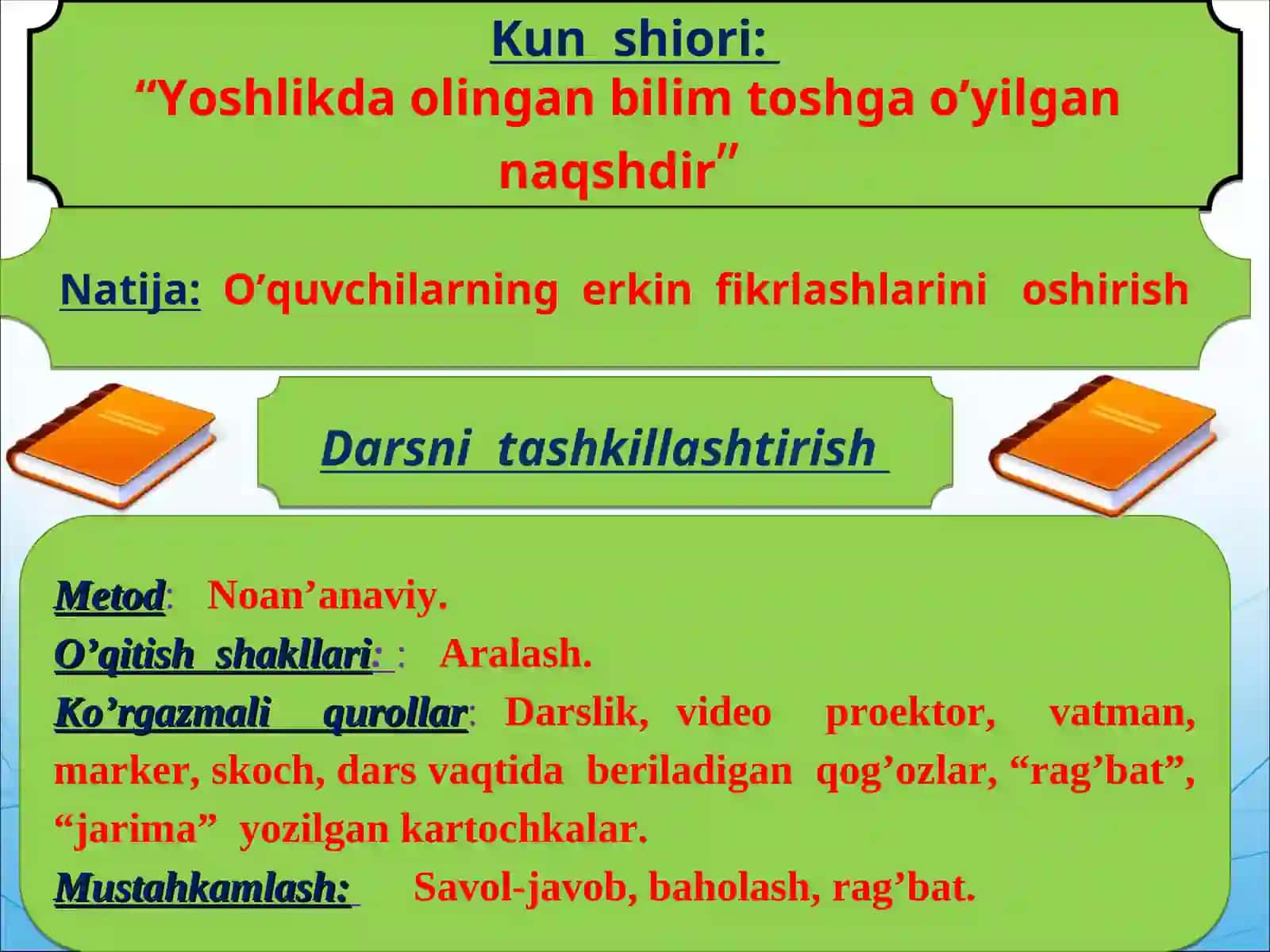 Zidlov bog’lovchilari yordamida bog’langan qo’shma gaplar 3