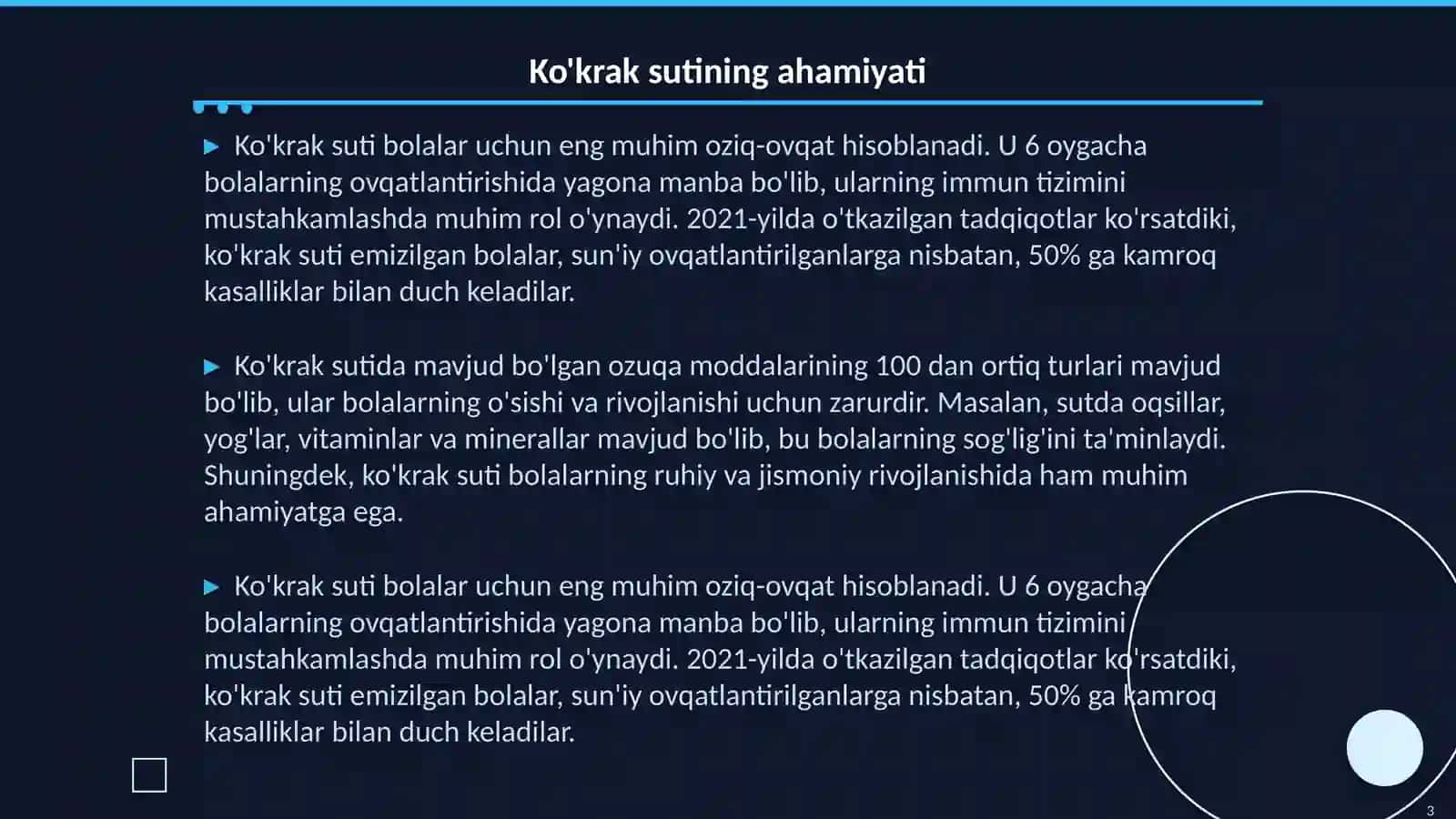 Ko'krak yoshidagi bolalarni ovqatlantirish 3