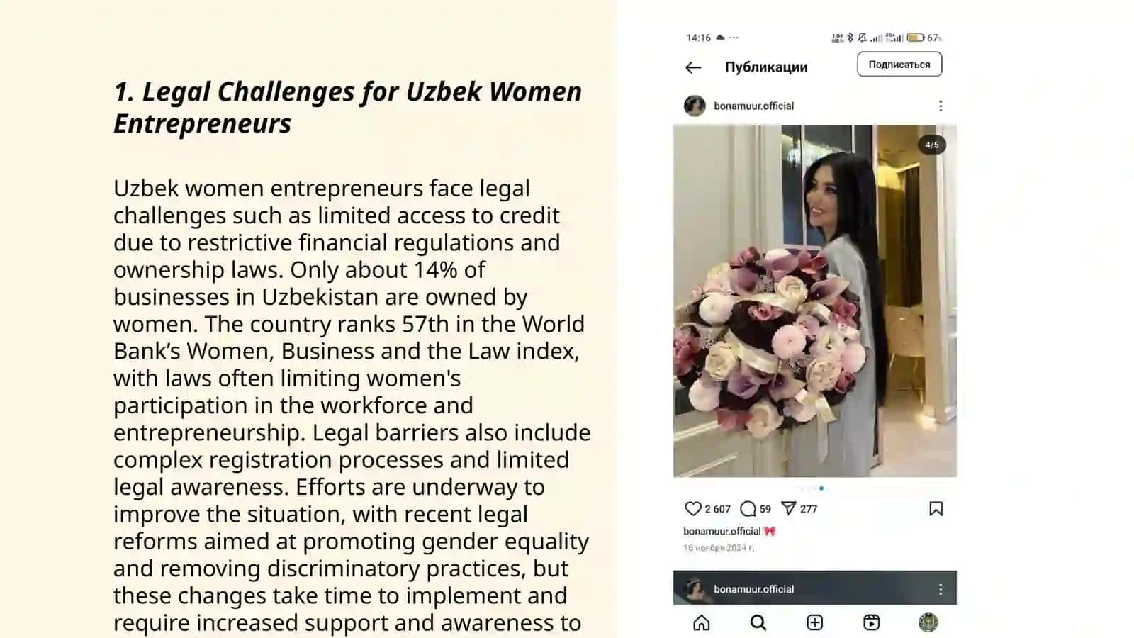 Legal Challenges for Uzbek Women Entrepreneurs 3