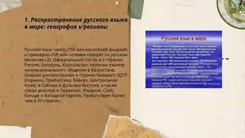 Русский язык в мире 3