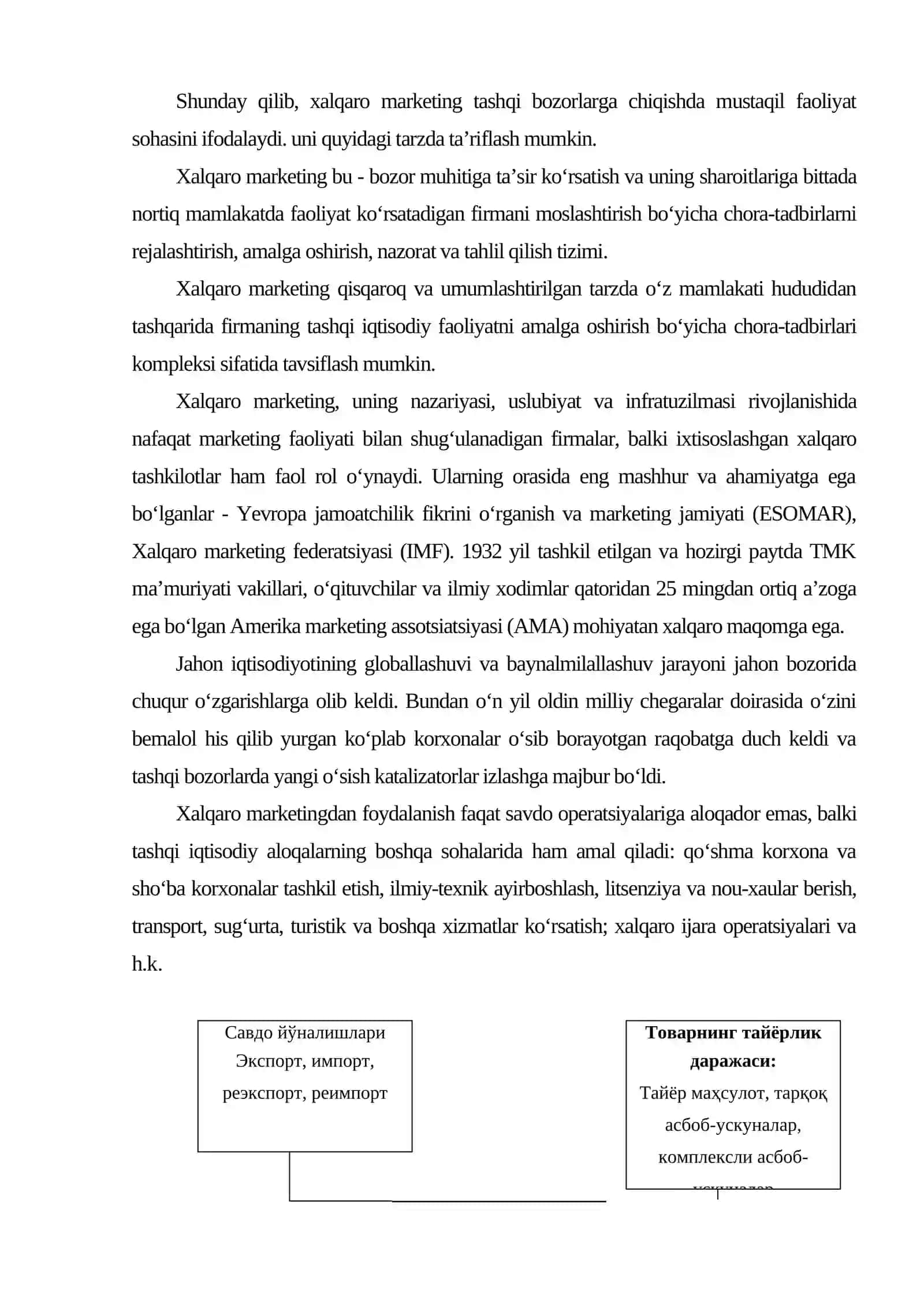 Tashqi iqtisodiy faoliyat marketingi 3