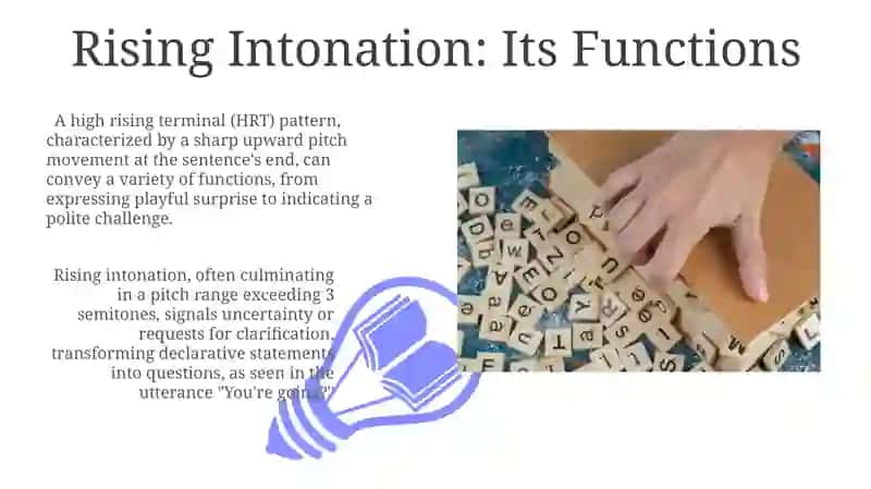 Intonation:typical patterns in functional language 3