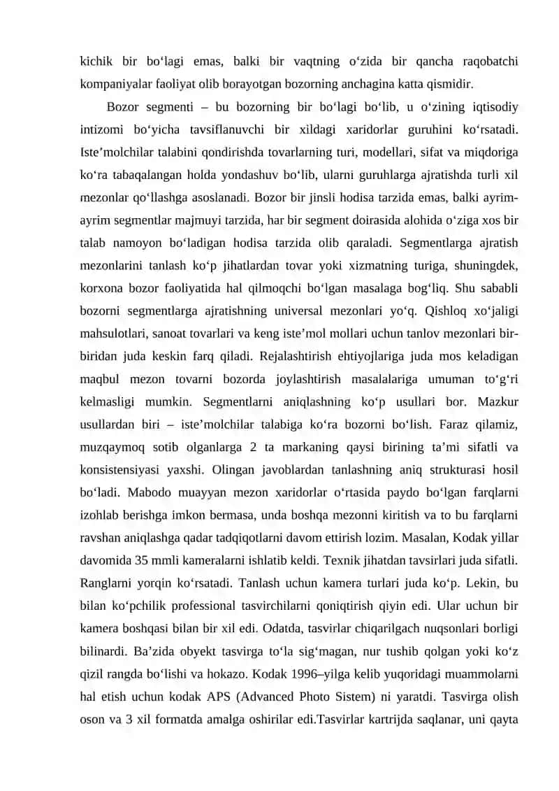 Bozor segmenti 3