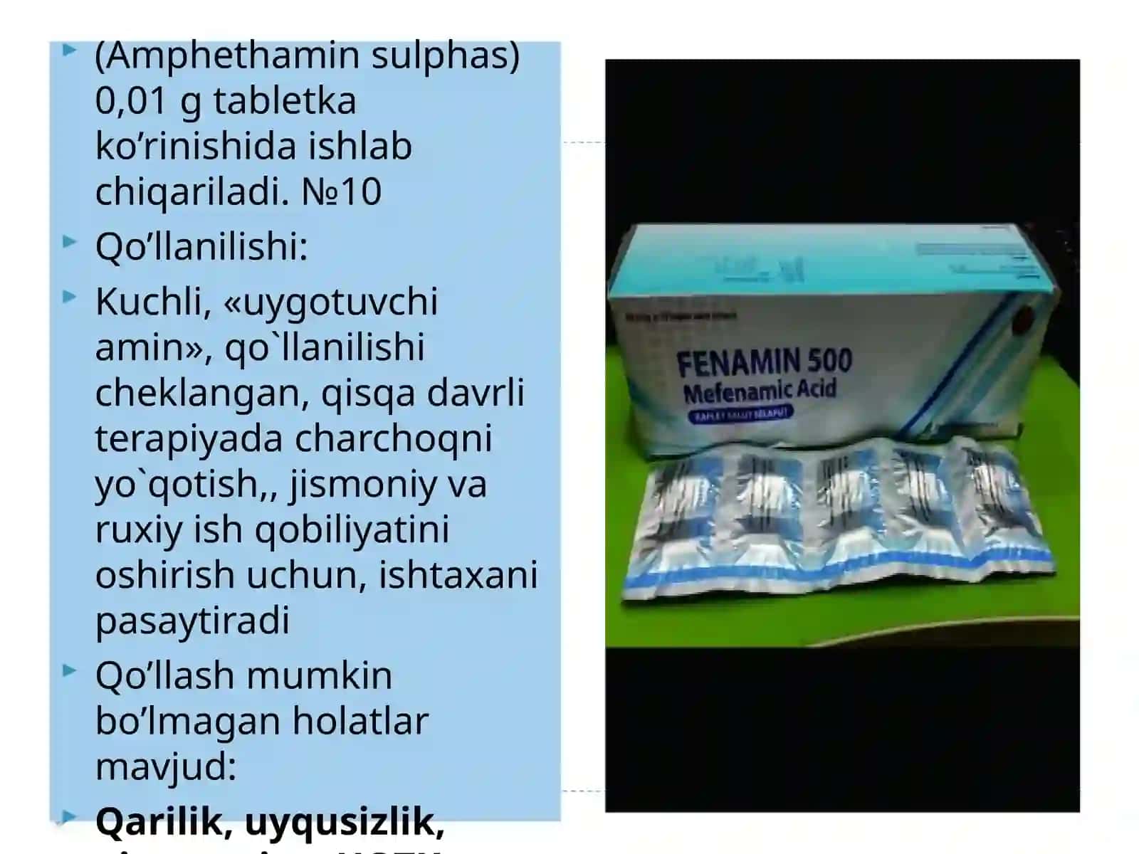 PSIXOSTIMULYATORLAR, DEPRESSIYAGA QARSHI VOSITALAR, NOOTROP VOSITALAR 3