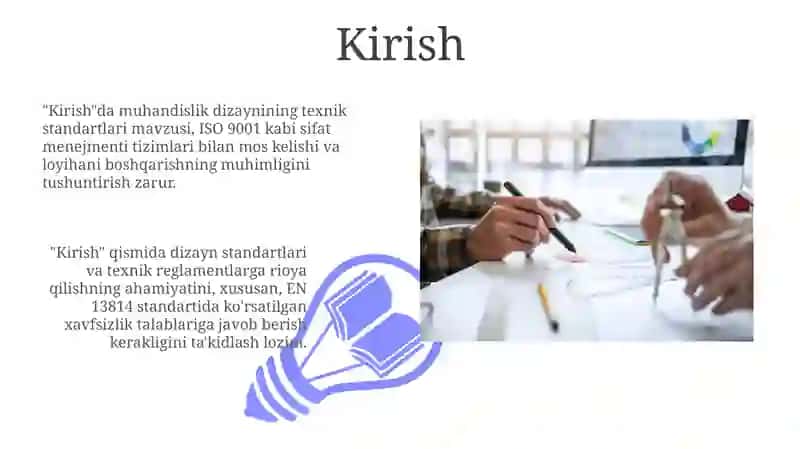 Loyihalashtirishning texnik normalari 3