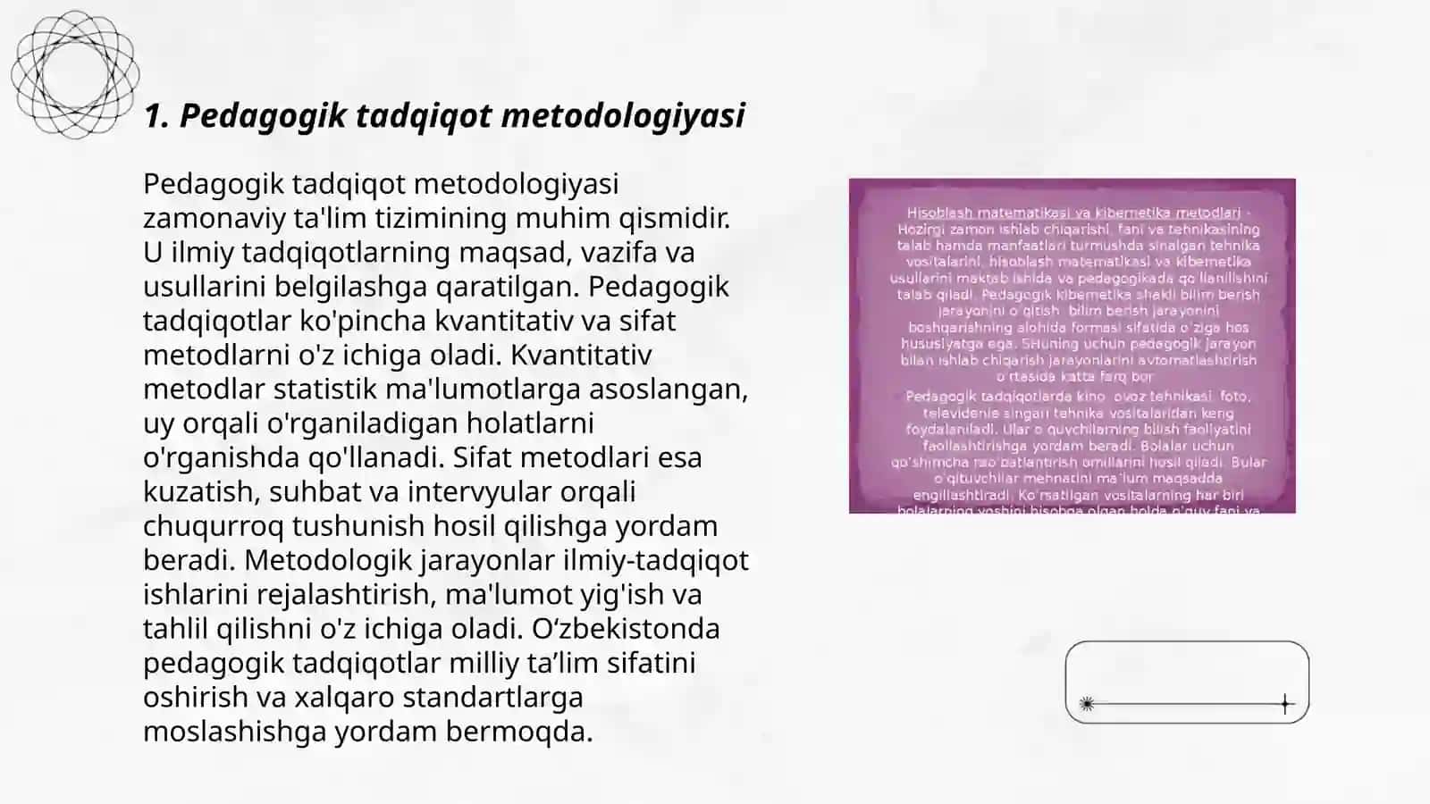 Pedagogik ilmiy-tadqiqot metodlarini tasniflash muammolari 3