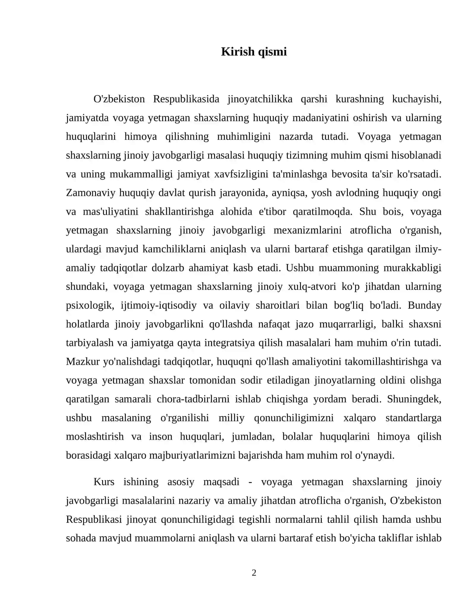Voyaga yetmagan shaxslarning jinoiy  javobgarligi 3