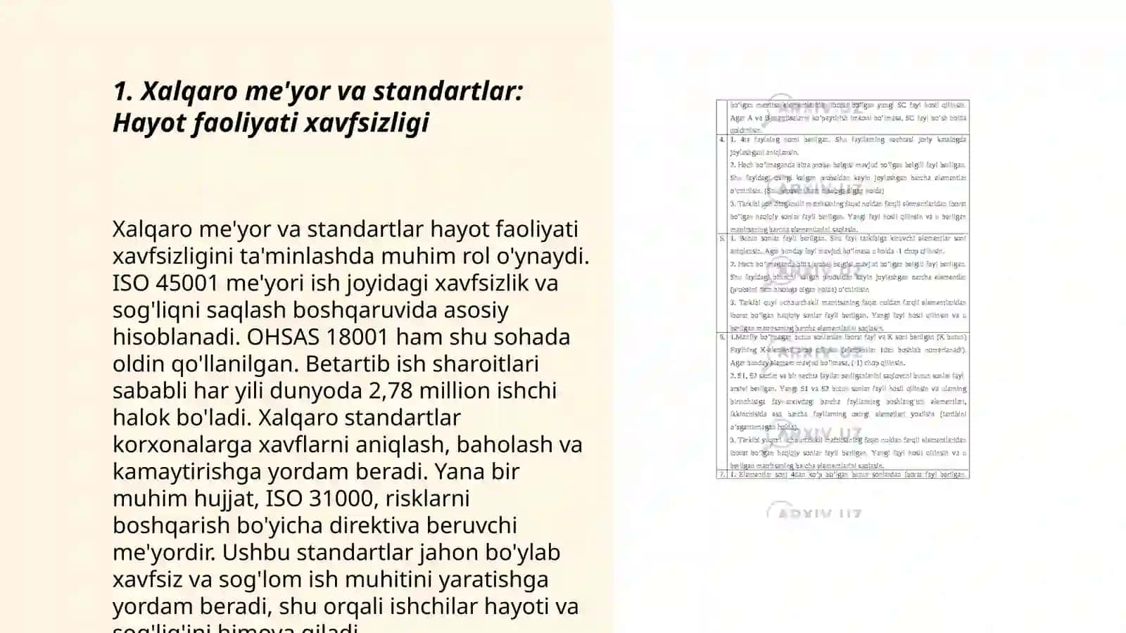 Hayot faoliyati xavfsizligini ta’minlashga oid xalqaro tajriba va izlanishlar taxlili 3