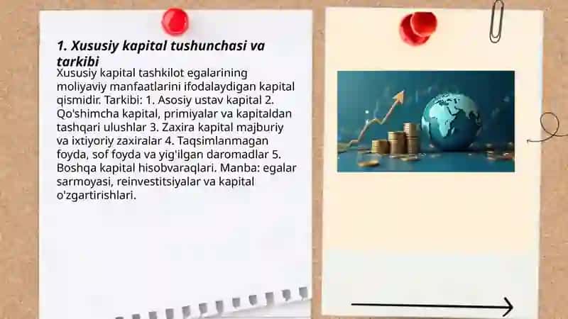 Buxgalteriyada xususiy kаpitаl hisоbi 3