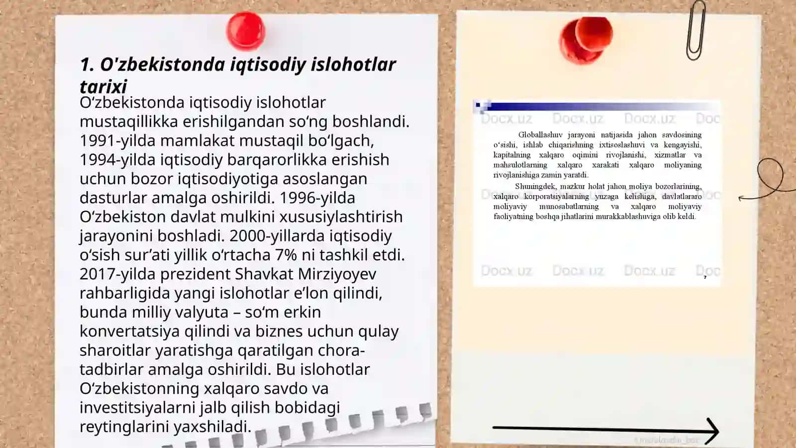 Iqtisodiy islohotlar, xususiy mulkchilikning shakllanishi 3