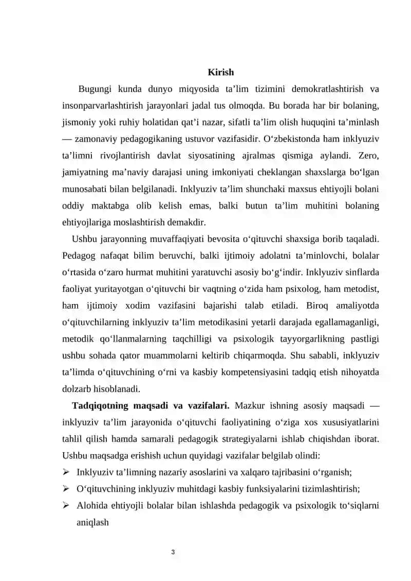 Inklyuziv ta'limni amalga oshirishda oʻqituvchining oʻrni 3