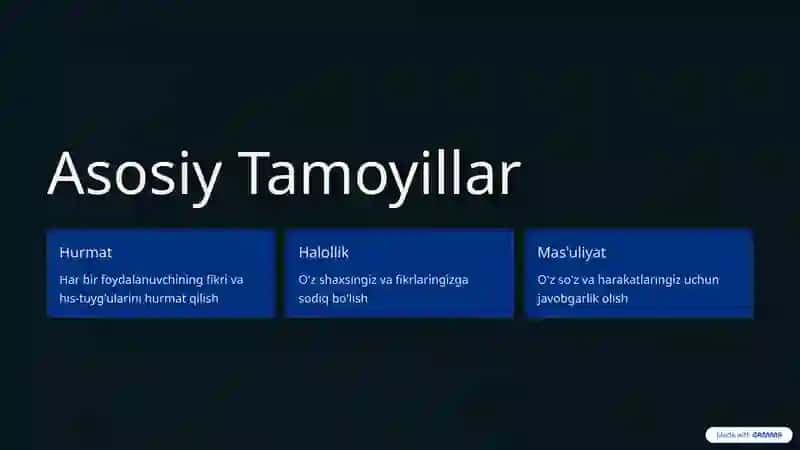 Ijtimoiy Tarmoq Munosabatlarining Tamoyillari 3