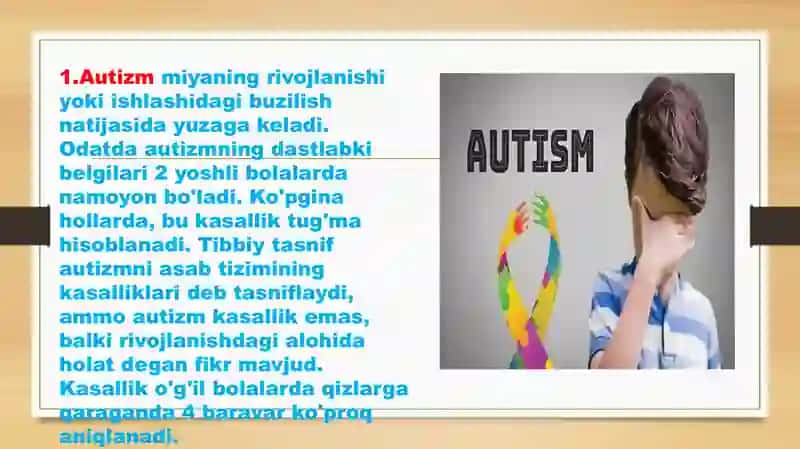 AUTIZIM BOLALAR 3