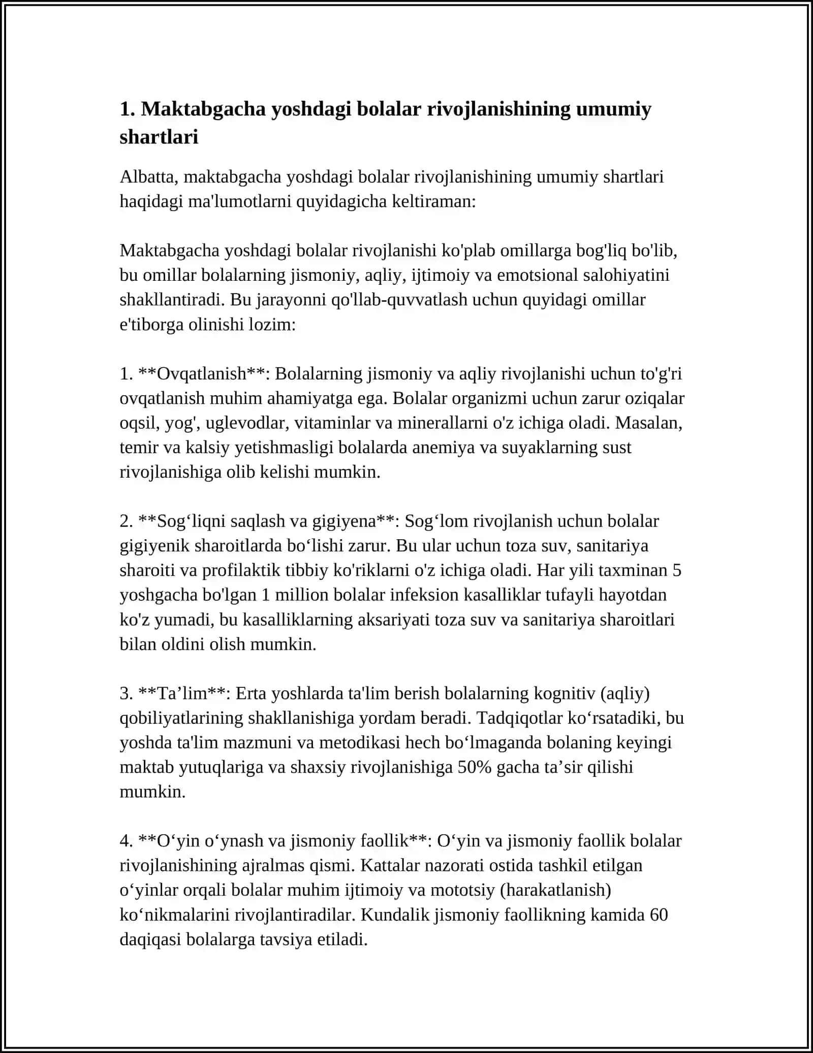 MAKTABGACHA YOSHDAGI BOLALAR RIVOJLANISHINING UMUMIY SHART-SHAROITLARI 3