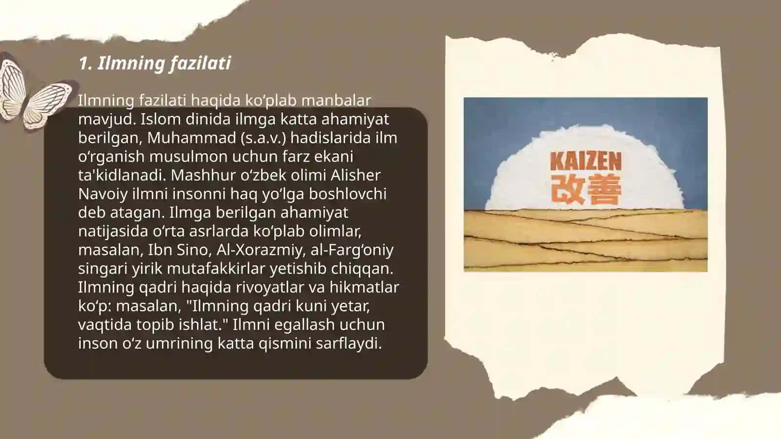Imom Buxoriy ilm-maʼrifat haqidagi hadislarning axloqiy qarashlari 3