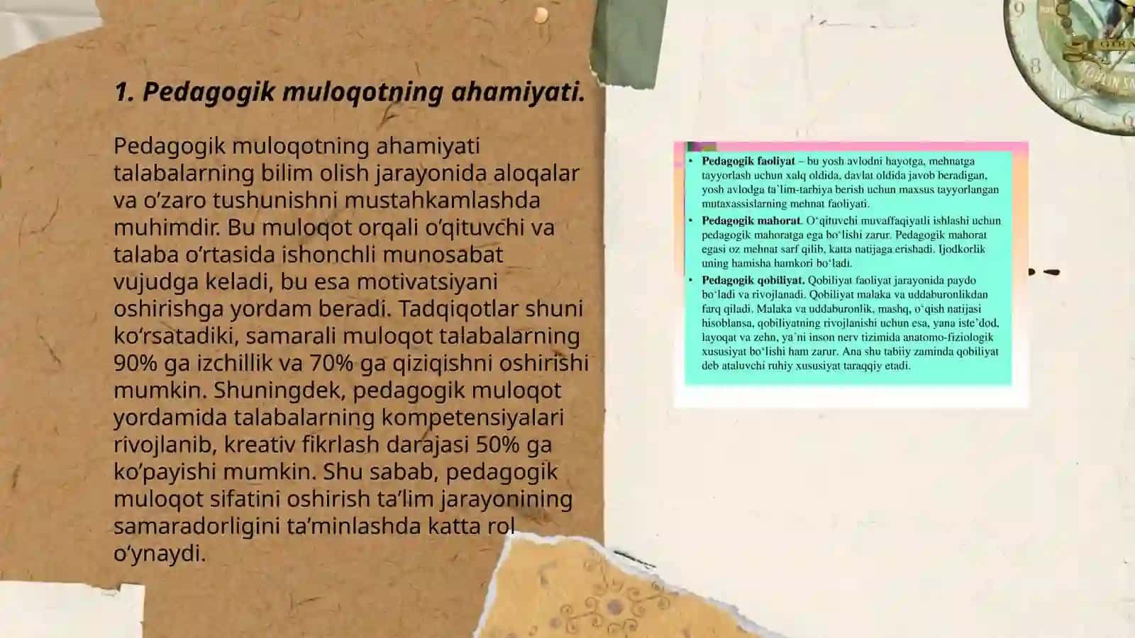 Pedagogik muloqotning ahamiyati 3