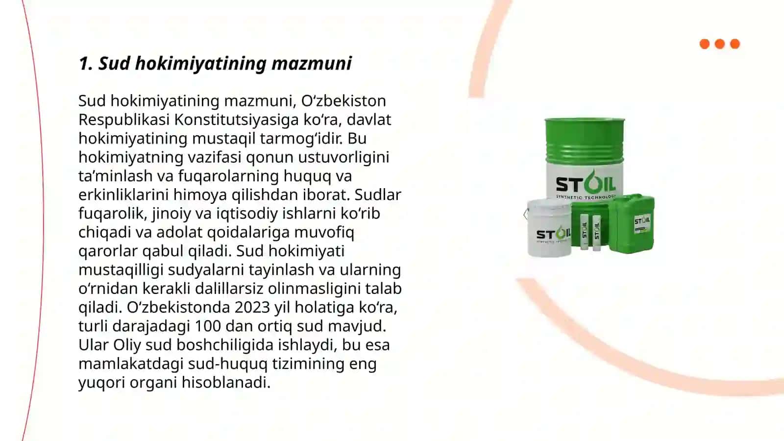 Sud hokimiyati va odil sudlov tushunchasi 3