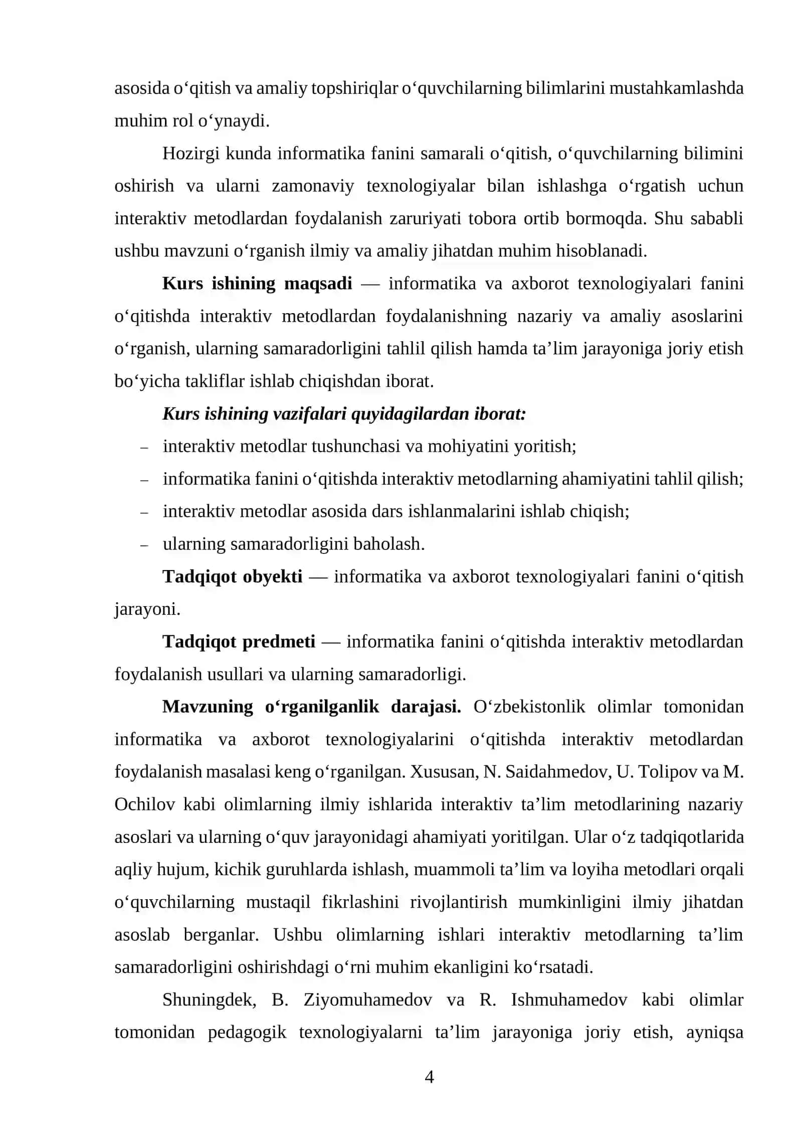 Informatika va axborot texnologiyalari fanini o‘qitishda interaktiv metodlardan foydalanish 3