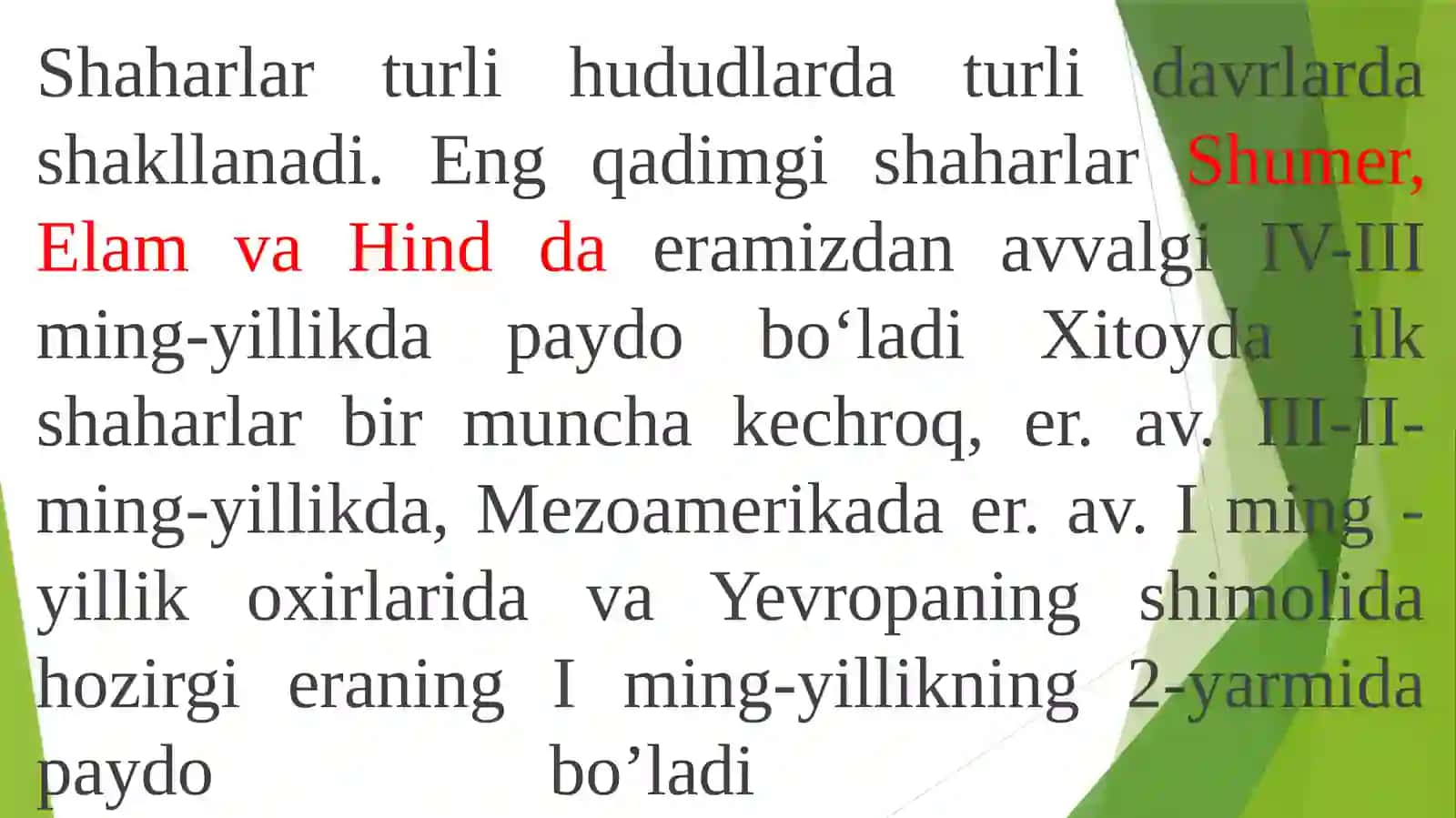 Shahar tushunchasi va unga doir ilmiy qarashlar 3