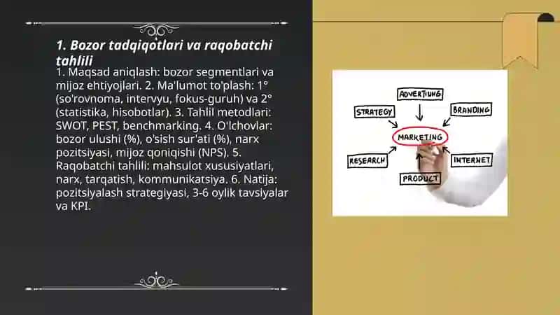 Marketingni rivojlantirish va reklama biznesi 3