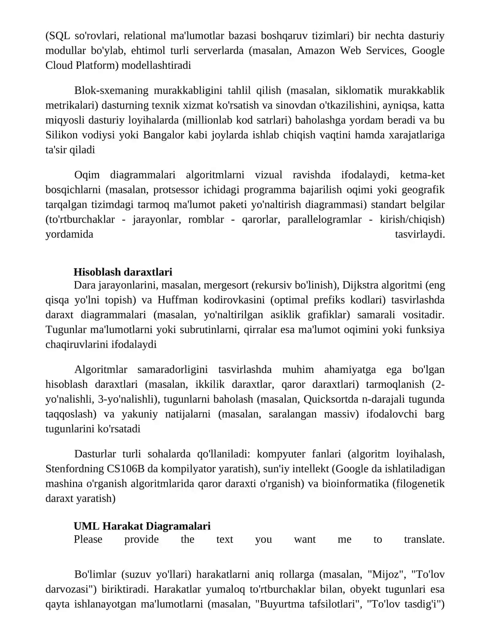 Hisoblash jarayonlarining grafik tasviri 3