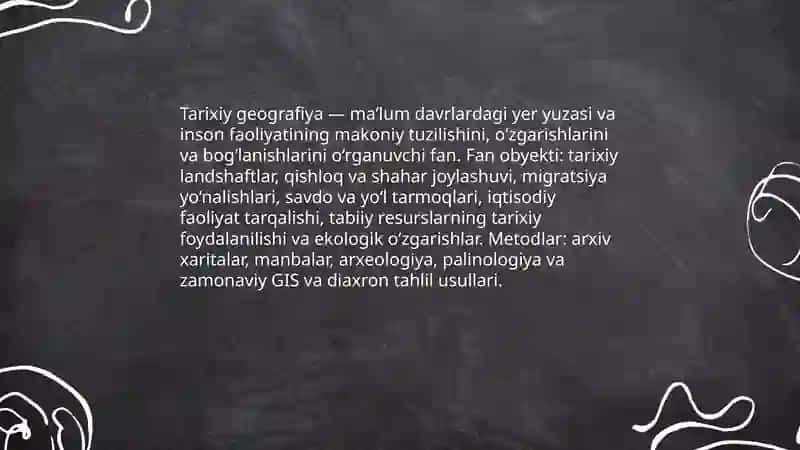 Tarixiy geografiyaning shakllanishi va taraqqiyoti 3