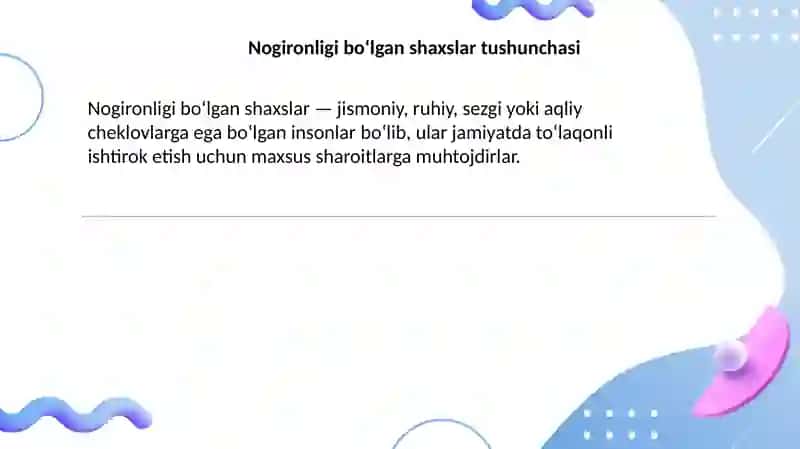 Mobil ilovalar yordamida nogironligi bo‘lgan shaxslarga xizmat ko‘rsatish imkoniyatlari 3