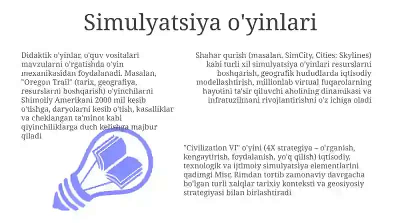 Didaktik o'yinlar 3