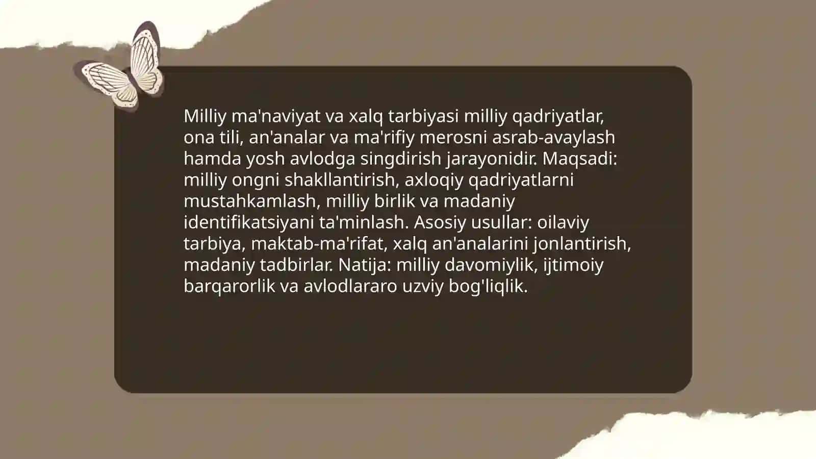 Xalq tarbiyasi va avlodlar vorisligi 3