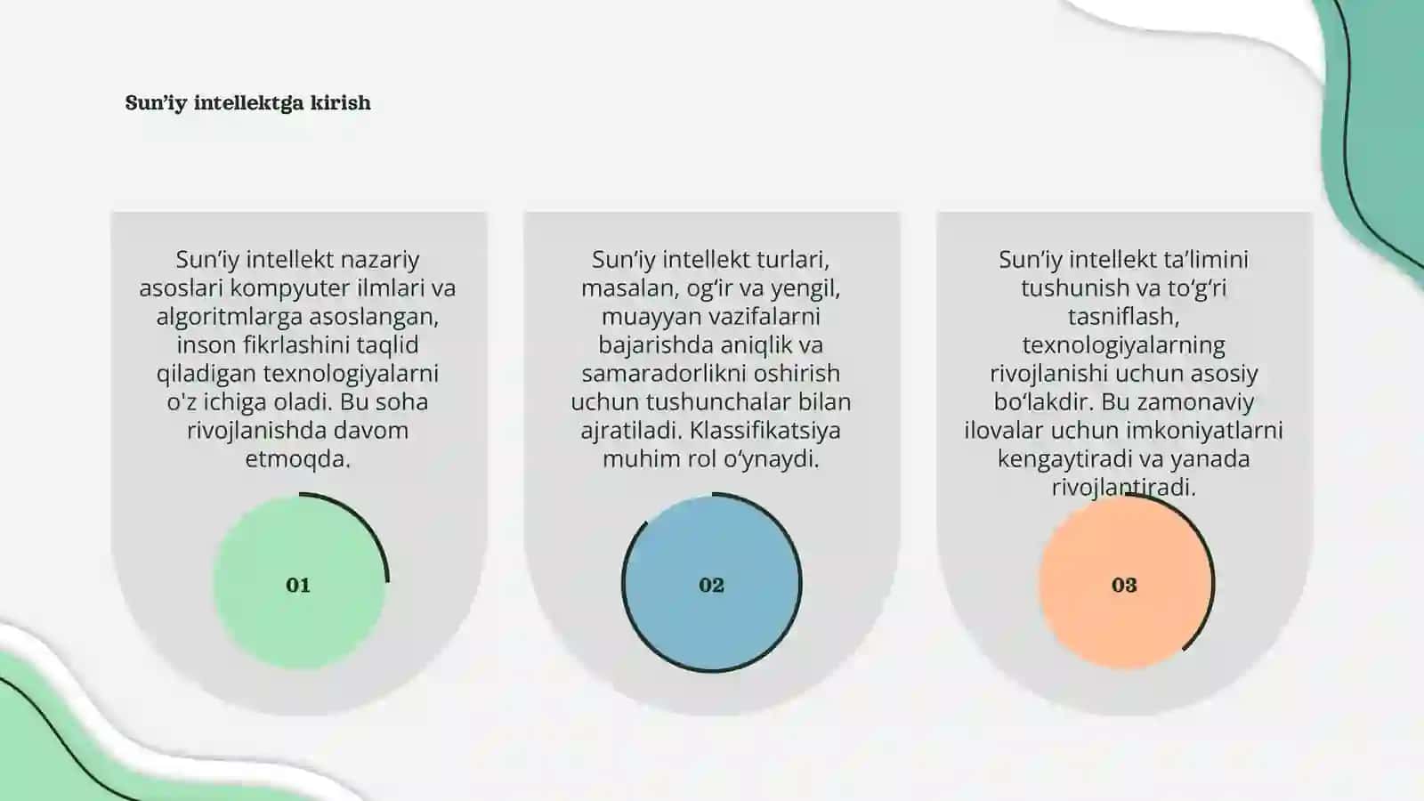 Sun’iy intellekt turlari 3