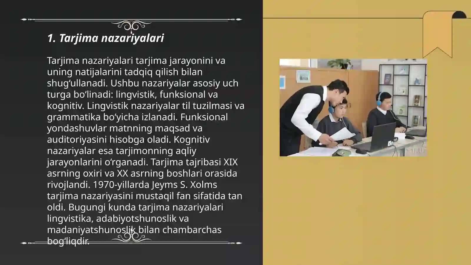 Tarjimaning til muammolari 3