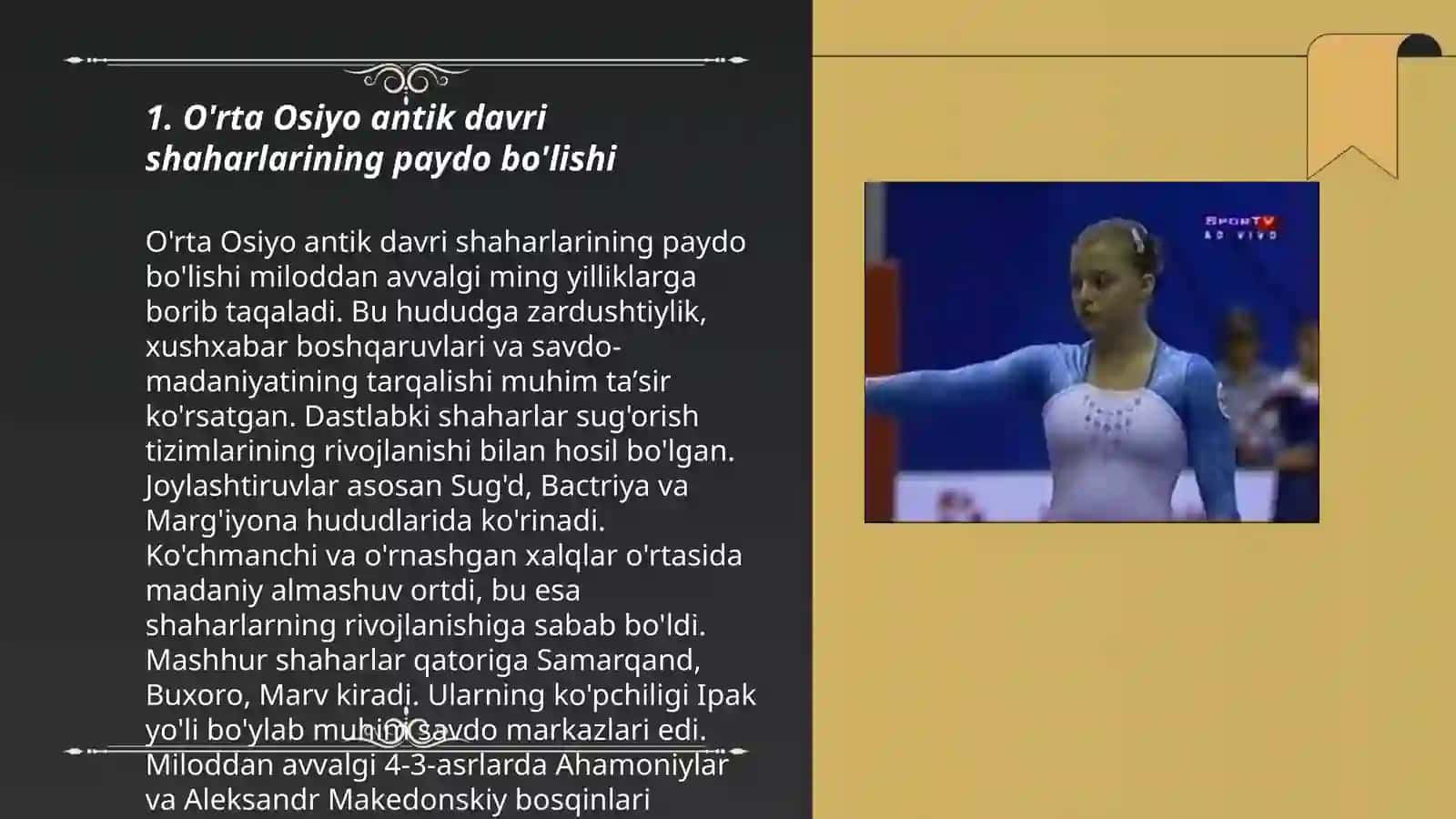 O'rta Osiyo antik davri shaharlari 3