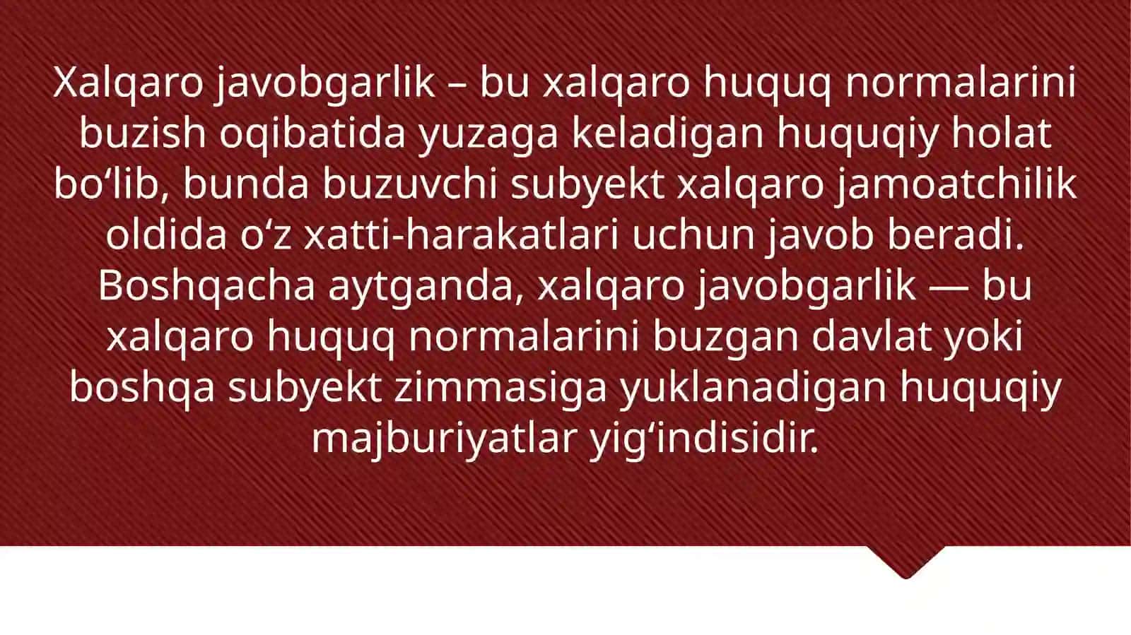 Xalqaro huquqda javobgarlik 3