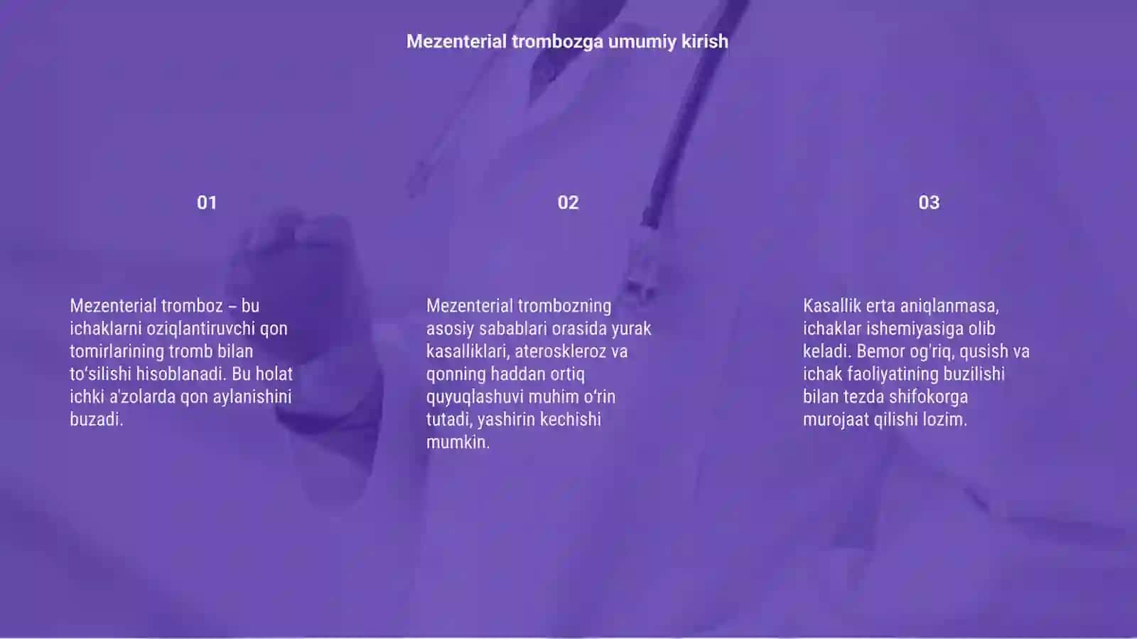 Mezenterial tromboz 3