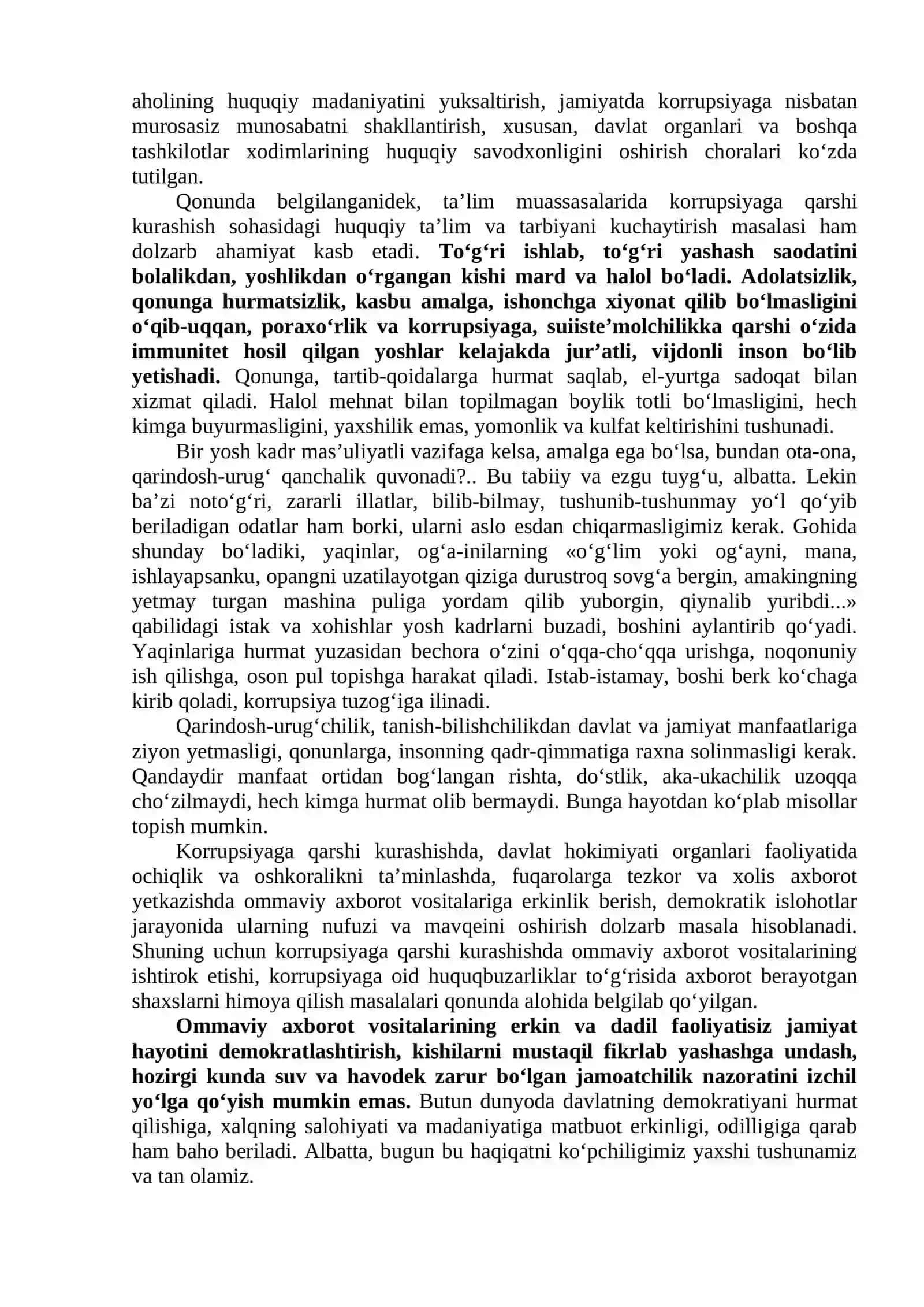 Korrupsiya - Global Muammo Sifatida 3