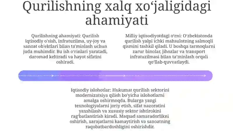 Qurilish – Milliy Iqtisodiyotning Muhim Tarmog’I Sifatida 3