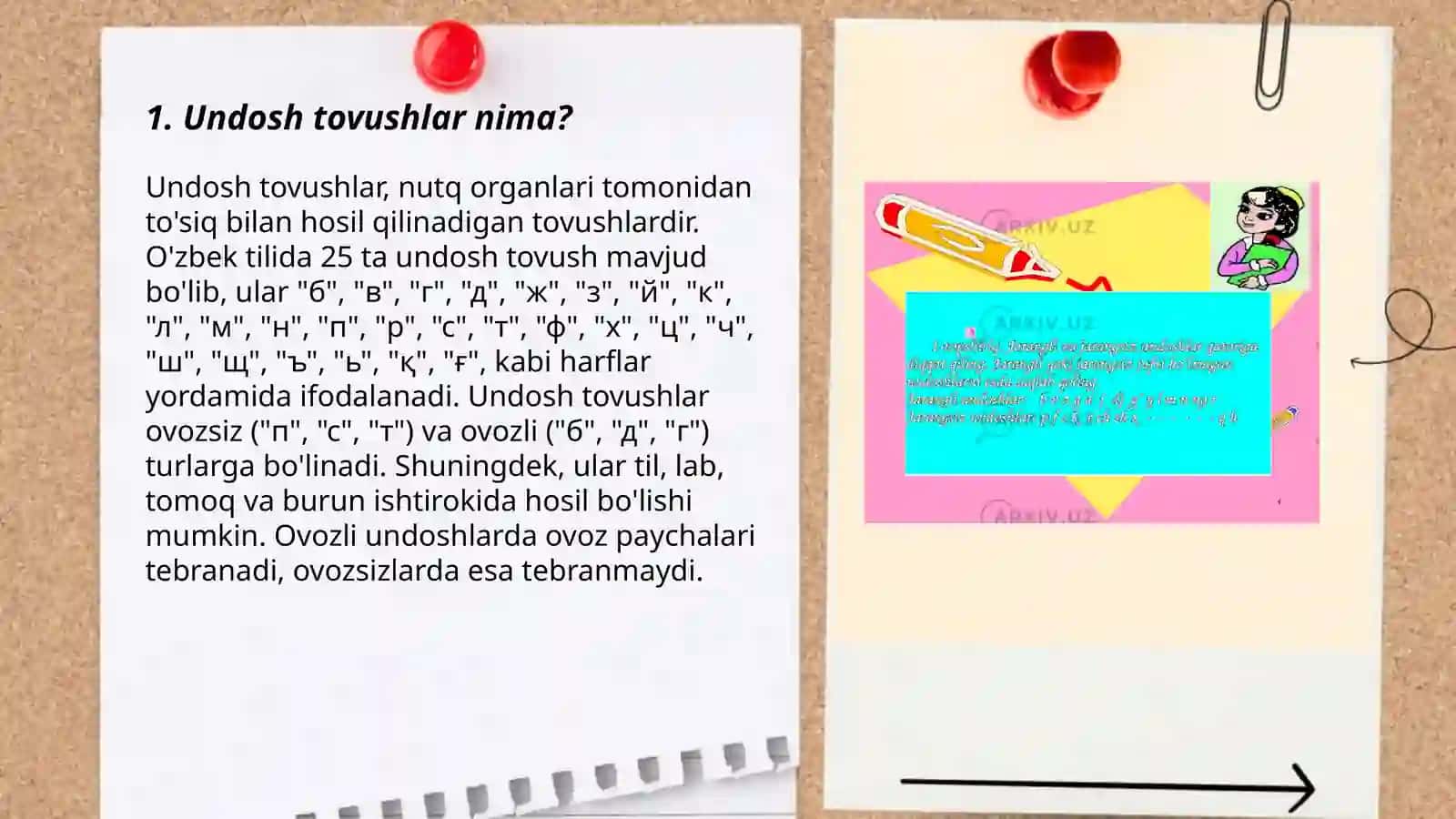 Undosh tovushlar talaffuzi va imlosi 3