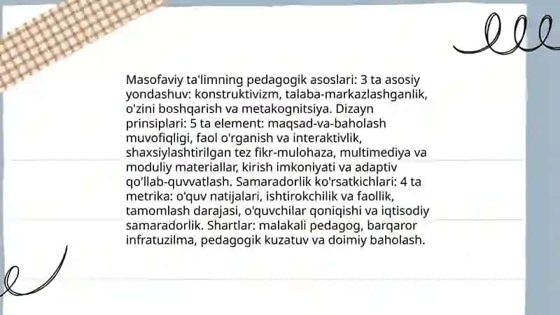 Zamonaviy talim shakllari 3