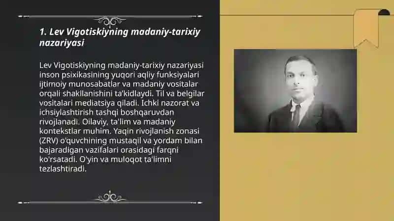 Lev Vigotiskiy va uning tajribalari 3