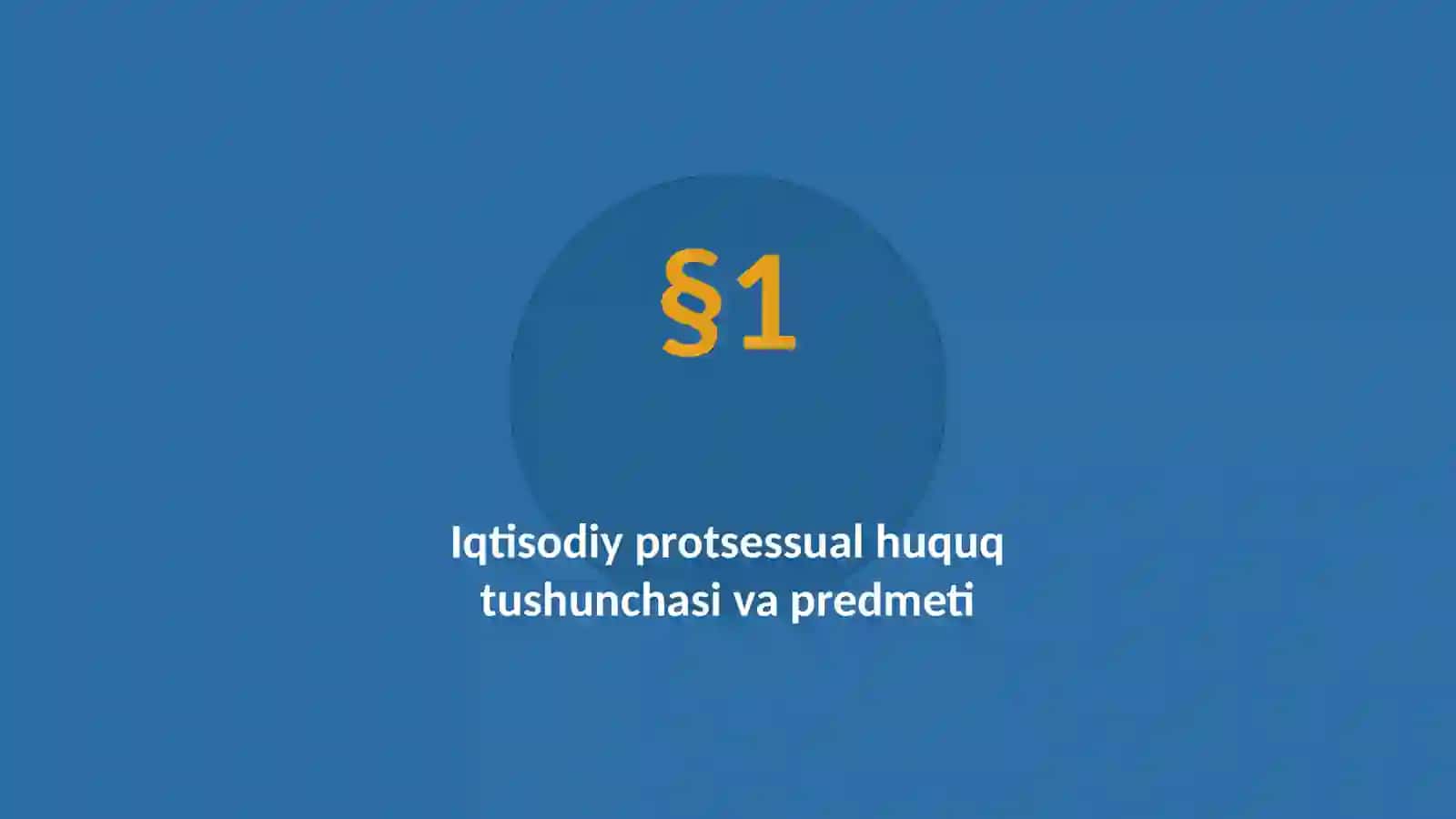 Iqtisodiy protsessual huquqiga kirish 3