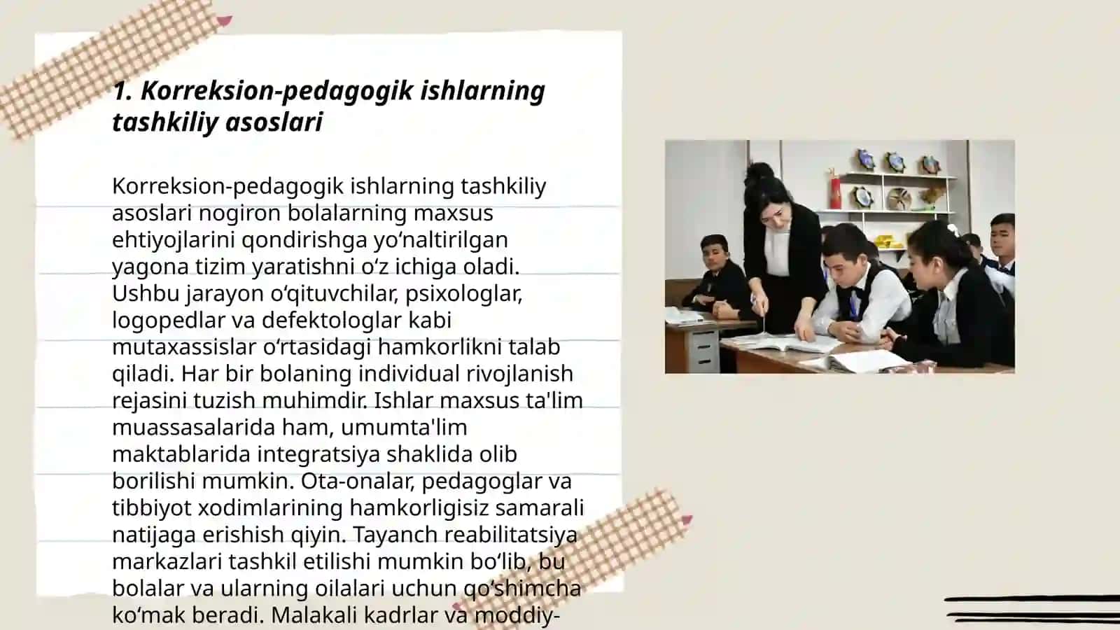 Korreksion-pedagogik ishlarni tashkil etishning tashkiliy, huquqiy,uslubiy va amaliy yordam koʻrsatish usullari 3