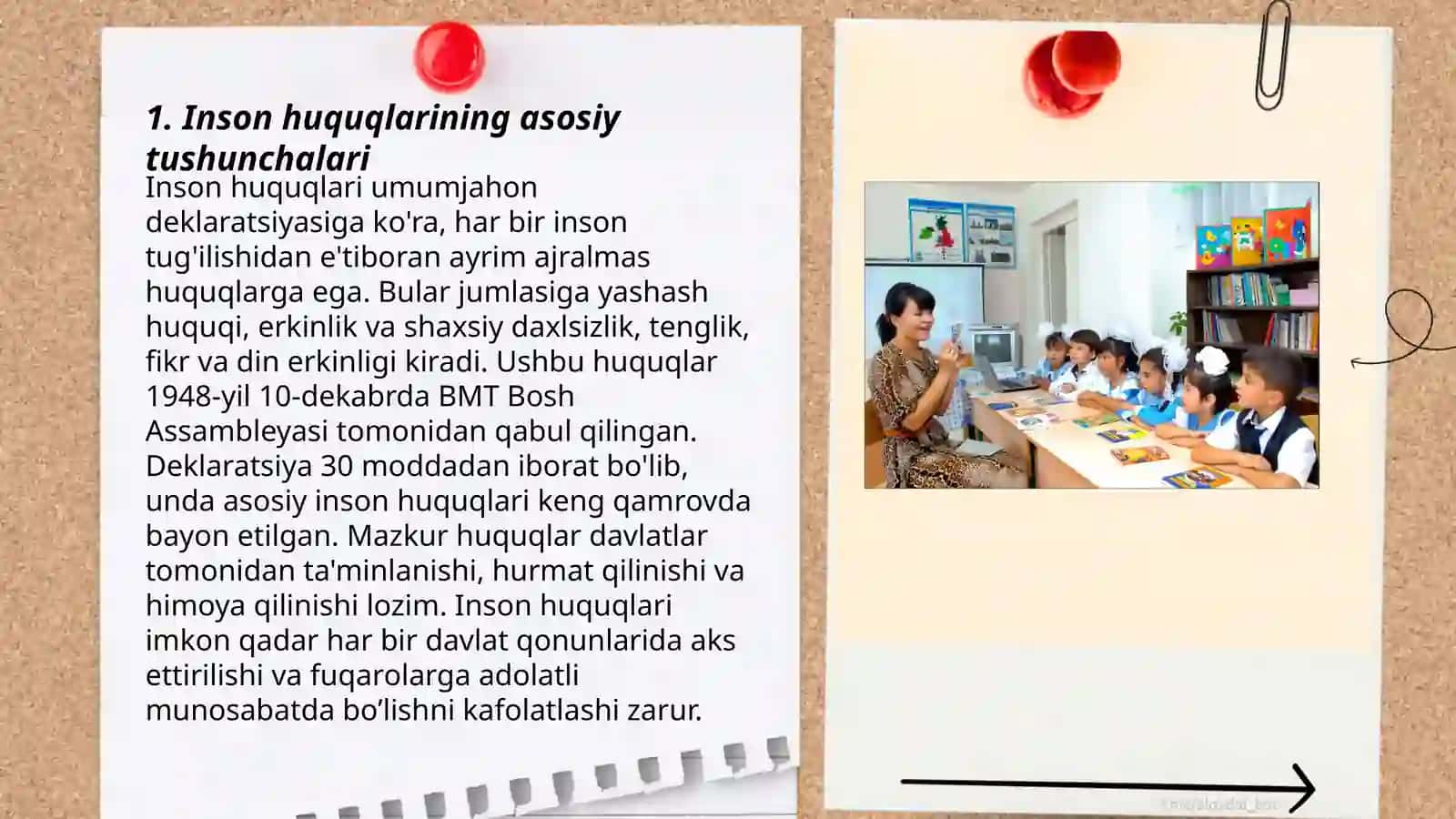 Inson va fuqaro huquqlariga oid tushunchalar,ularning turlari, burchlari va kafolatlari 3