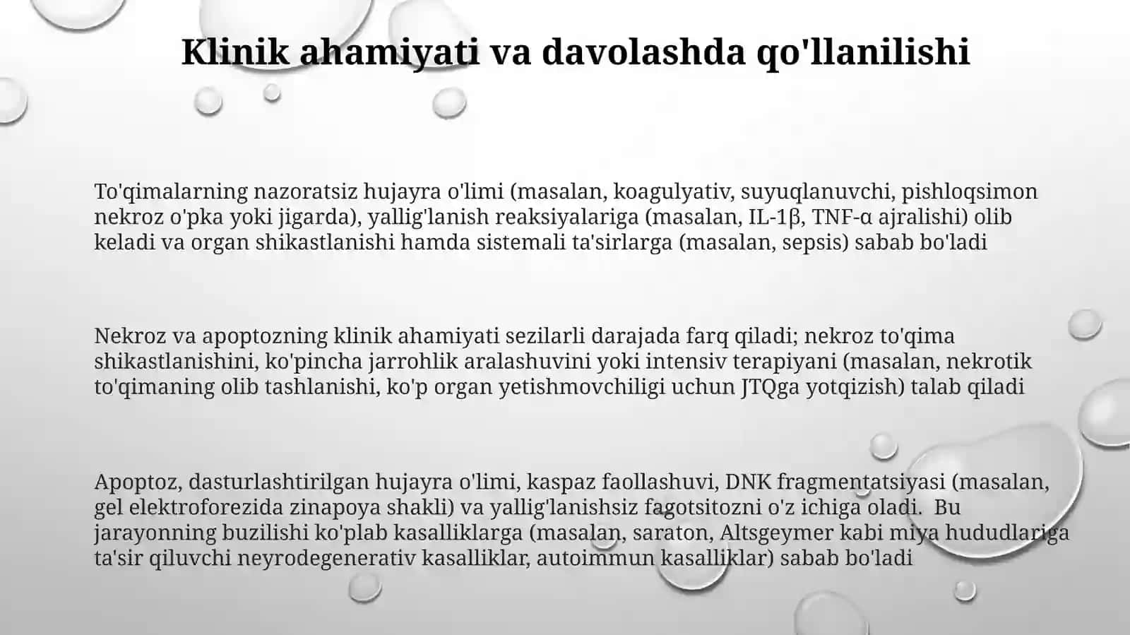 Nekroz va Apoptoz Haqida Umumiy Tushuncha 3