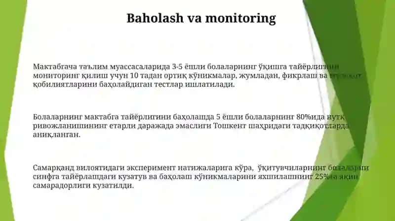 Bolalarni maktabga tayyorlashda tarbiyachining mahorati 3
