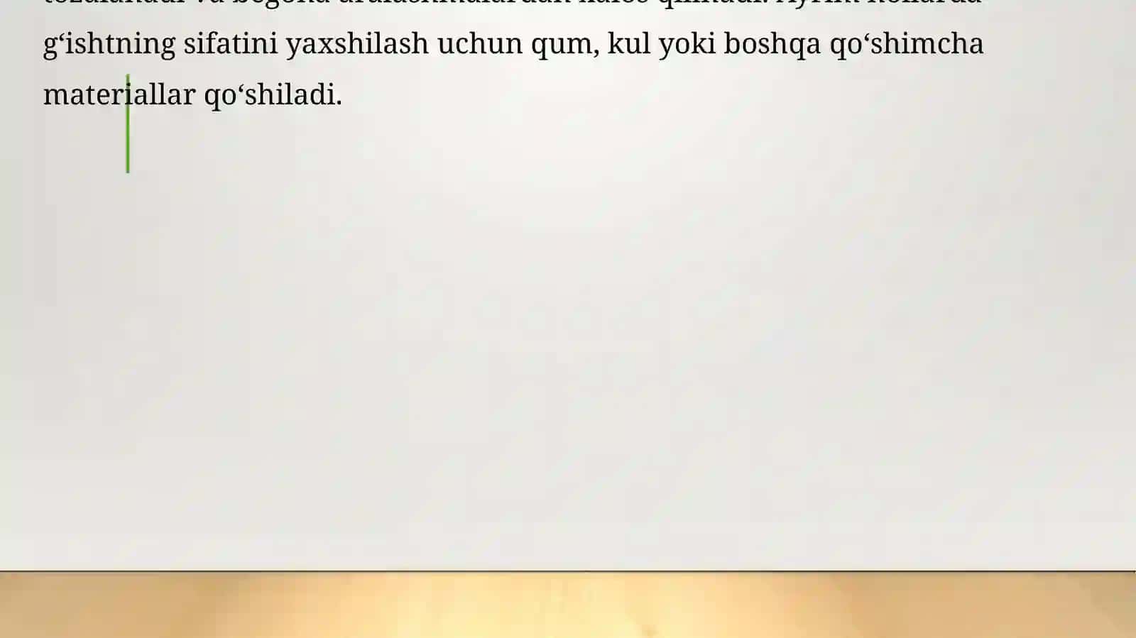 G‘isht ishlab chiqarishning texnologik tizimi 3