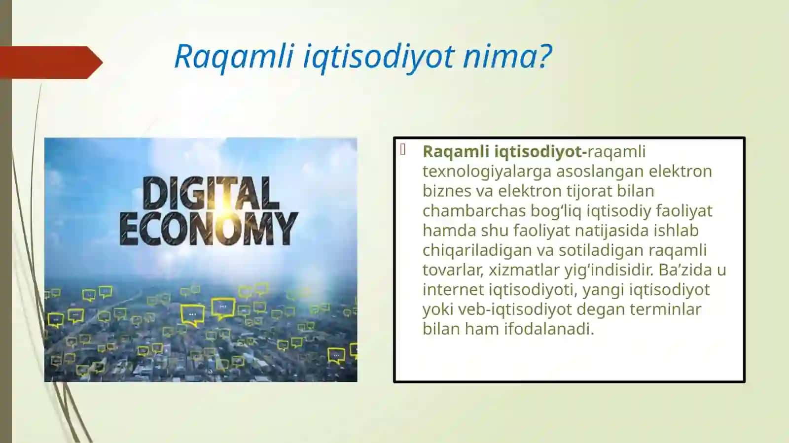 Raqamli iqtisodiyotning afzalliklari 3