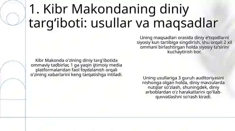 Kibr Makonda: Diniy targ'ibotning siyosiy quroli 3