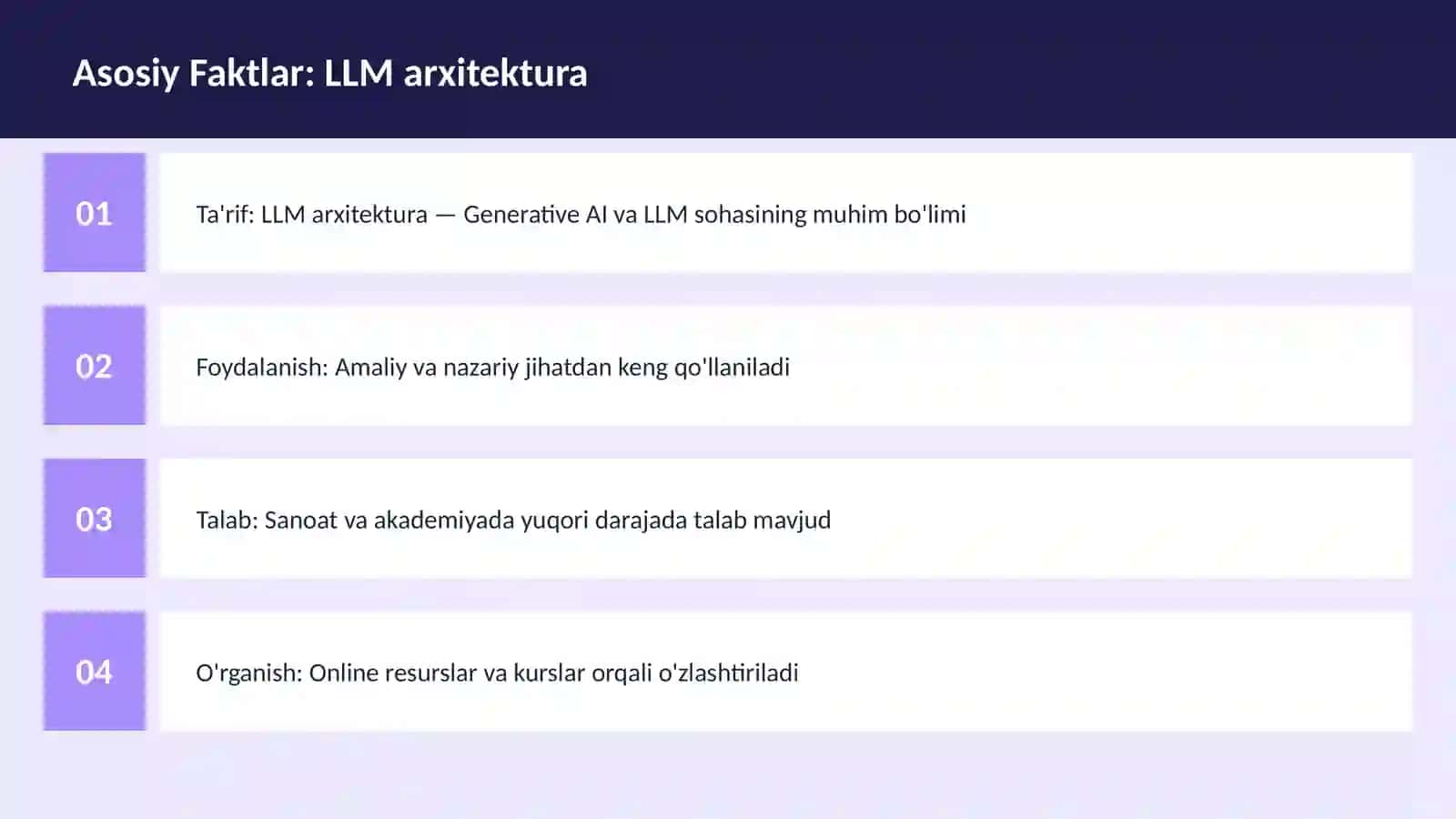 GENERATIVE AI VA LLM 3