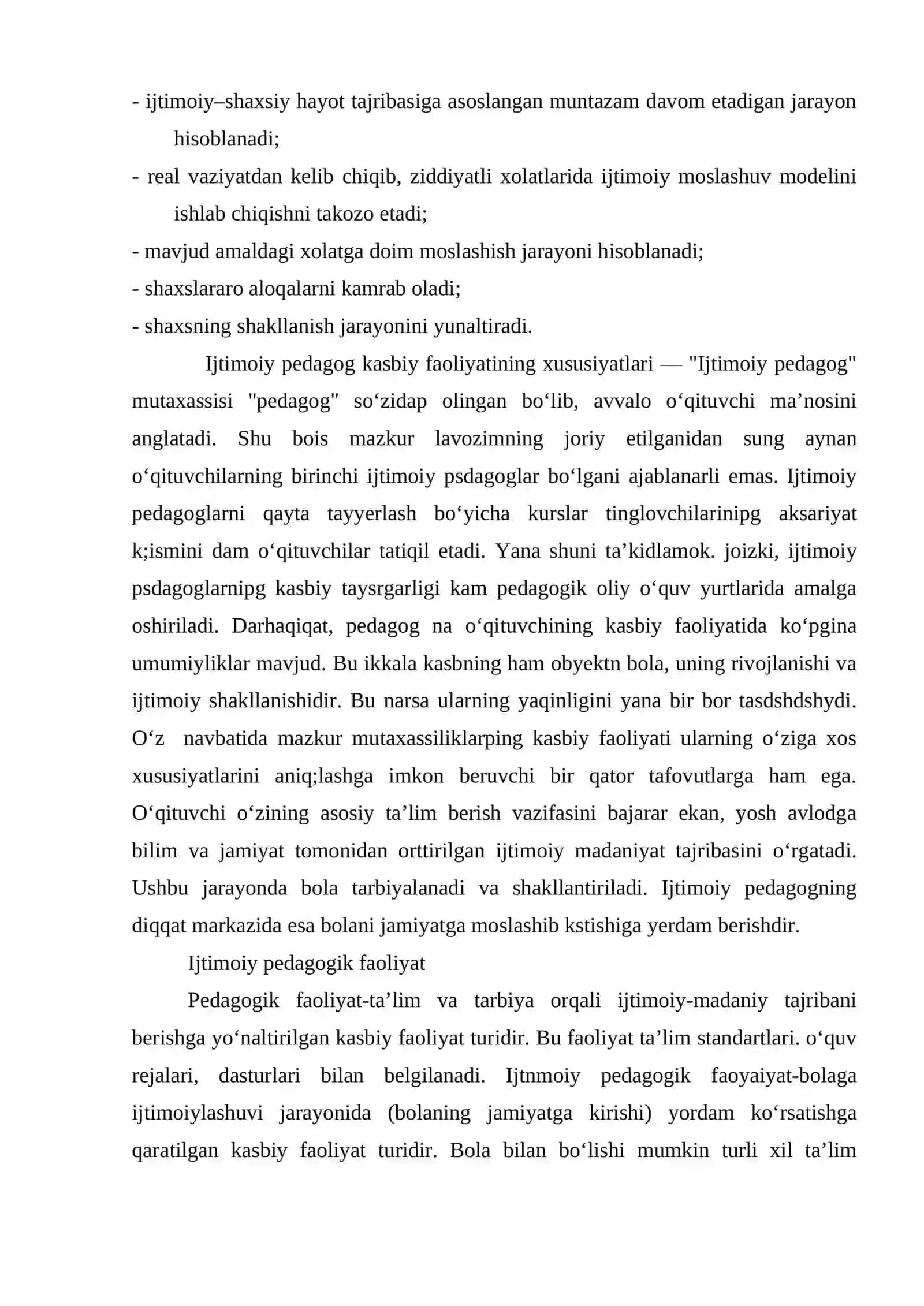 Ijtimoiy pedagog va uning kasbiy sifati 3