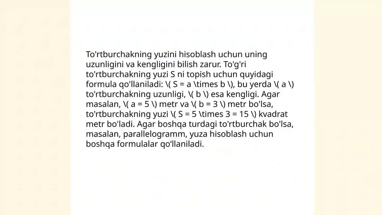 Planimetr yordamida yuzani hisoblash 3